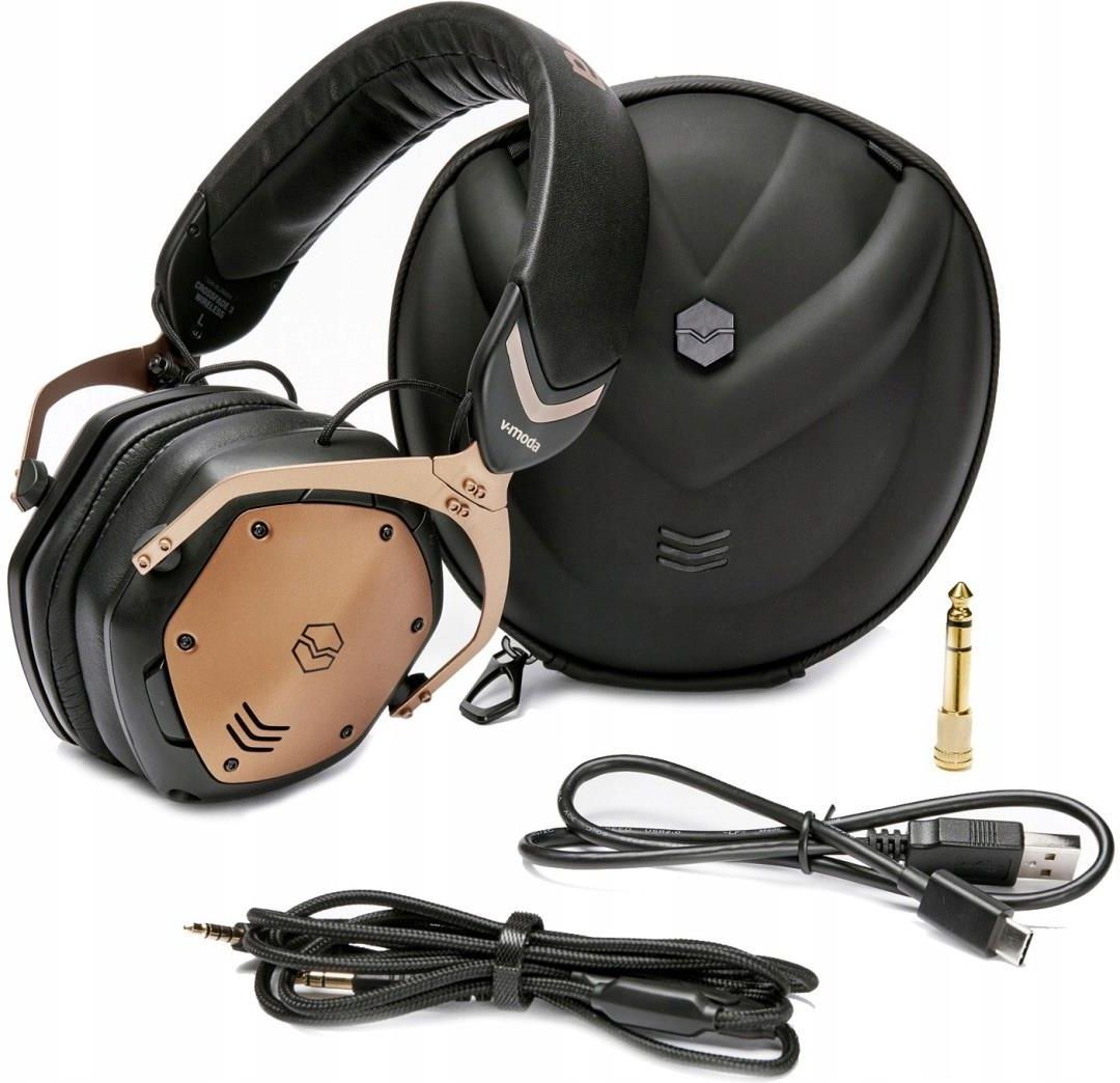 ヘッドホン V-MODA Crossfade 3 Wireless XFBT3-MTBK v-moda Crossfade 3 Wireless Bronze Black [XFBT3-BRBK