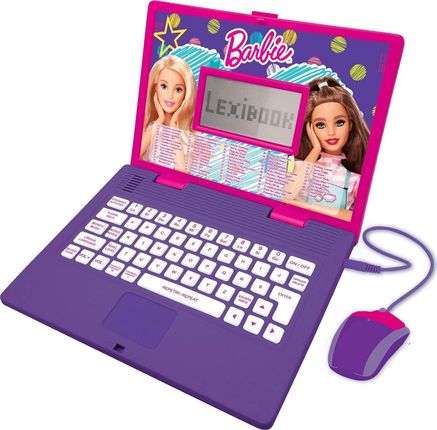 Lexibook Barbie Laptop Edukacyjny Dwujęzyczny (JC598BBI17)