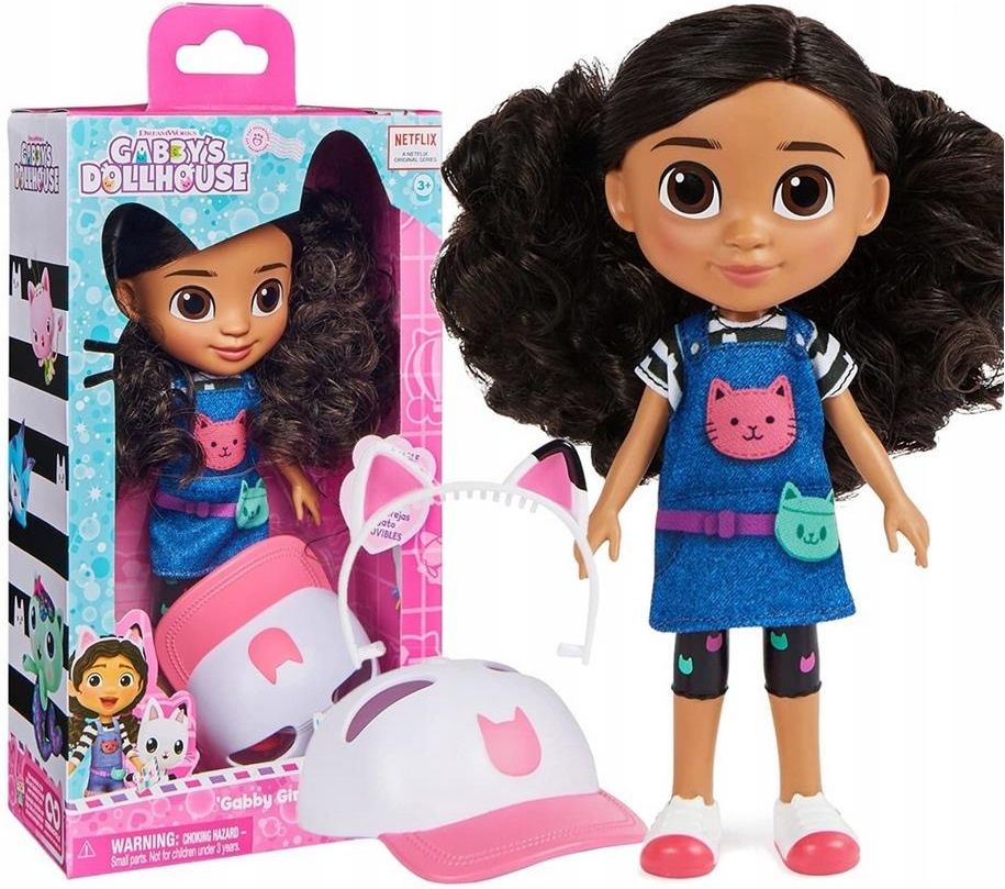 Lalka Spin Master Lalka Gabi Girl Gabby'S Dollhouse Figurka Koci Domek ...