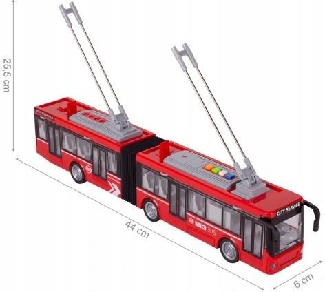 Dickie Toys Autobus Przegubowy Trolejbus Dźwięk I Światło - Ceny i ...