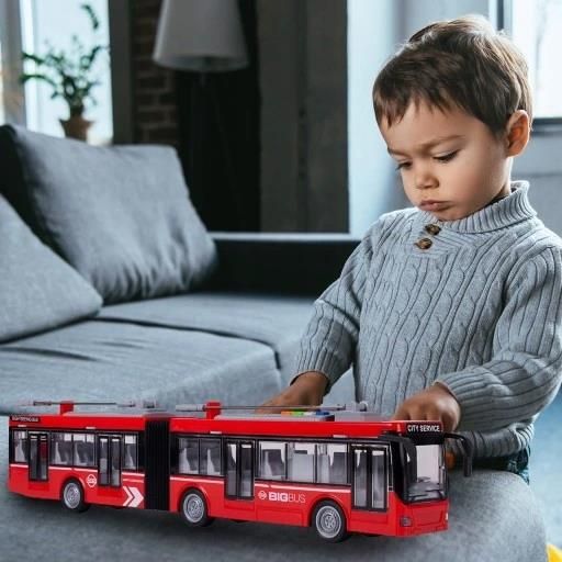 Dickie Toys Autobus Przegubowy Trolejbus Dźwięk I Światło - Ceny i ...