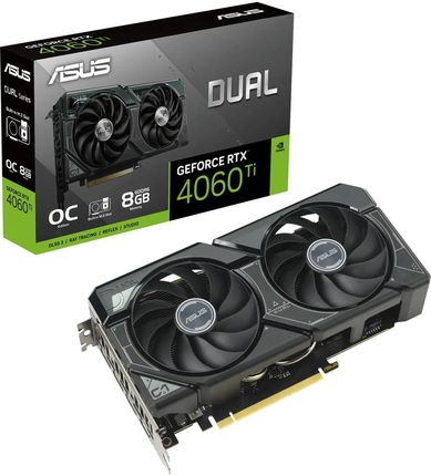 Asus GeForce RTX 4060 Ti DUAL OC SSD 8GB GDDR6 RAM (90YV0JS0M0NA00)