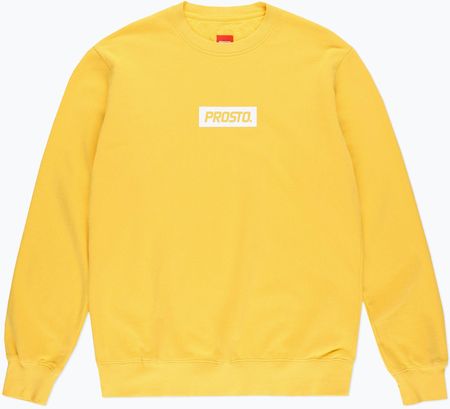 Prosto Bluza Męska Crewneck Bokz Yellow