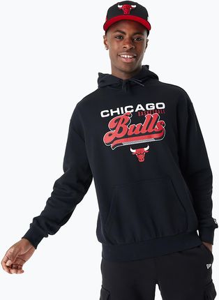 New Era Bluza Męska Nba Graphic Os Hoody Chicago Bulls Black