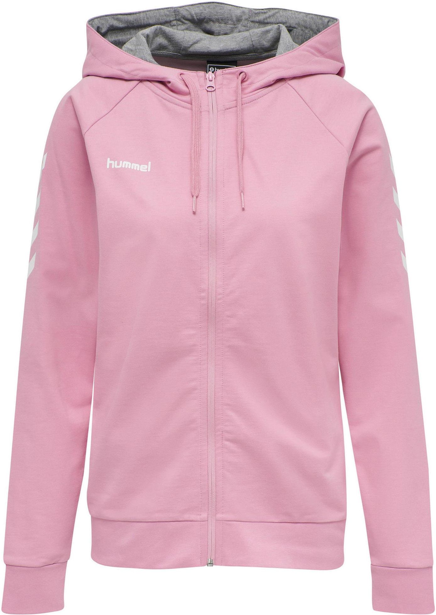 Felpa Con Cerniera Hummel Donna - Hmlgo Cotton Zip Hoodie