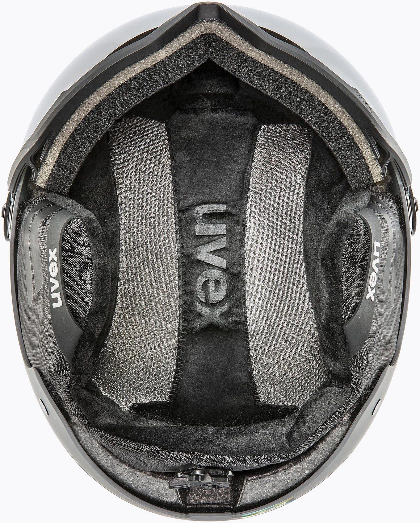 Uvex Wanted Visor Glacier/Rhino Matt/Mirror Silver Smoke 22/23