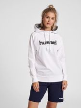 Zdjęcie Bluza Sportowa Z Kapturem Damska Hummel Go Cotton Logo Hoodie Woman - Szprotawa
