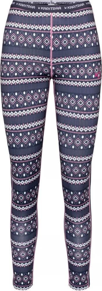 Legging Kari Traa Lune, Super Doux Et Stretch, Idéal Pour Le Sport Ou Le Chill (Noir/Gris/Rose, Taille L-XL)