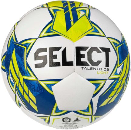 Select Talento Db Light V23 Ball Talento Db Wht-Yel, Unisex, Piłki Do Piłki Nożnej, Białe