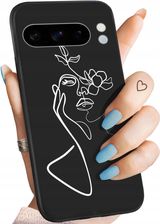 Hello Case Etui Matowe Do Google Pixel 8 Pro Line Art Kreska Linia Obudowa Case