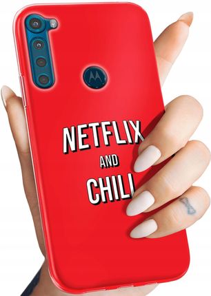 Hello Case Etui Do Motorola One Fusion Plus Netflix Seriale Filmy Kino Obudowa