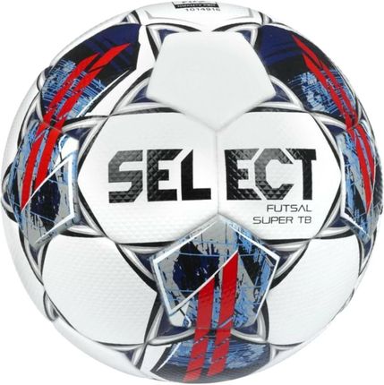 Select Futsal Super Tb V22 Fifa Quality Pro Ball Futsal Super Wht-Blk : Kolor - Białe, Rozmiar - 4