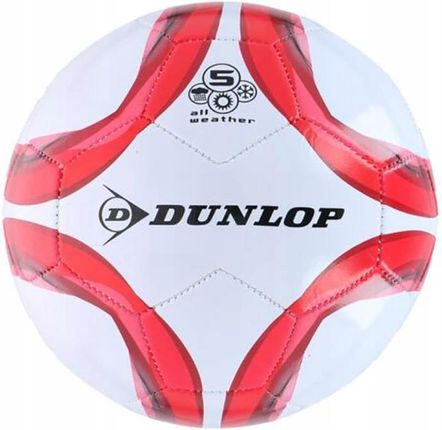 Dunlop - Piłka Do Piłki Nożnej R. 5 Czerwony
