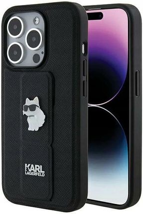 Karl Lagerfeld Etui Karl Pokrowiec Stand Podstawka Case Plecki Nakładka Do Iphone 14 Pro