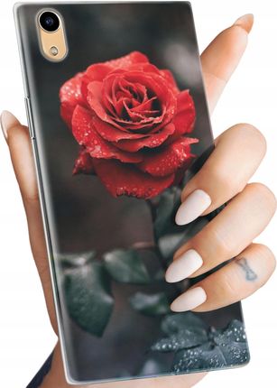 Hello Case Etui Do Sony Xperia Xa1 Róża Z Różą Rose