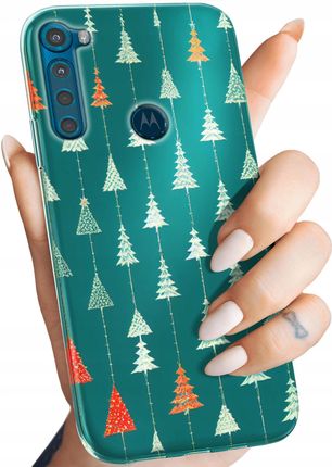 Hello Case Etui Do Motorola One Fusion Plus Choinka Święta Boże Narodzenie Case