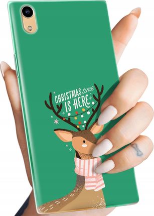 Hello Case Etui Do Sony Xperia Xa1 Świąteczne Christmass Święta Obudowa Case