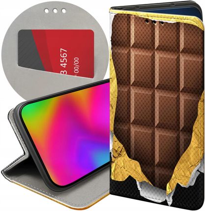 Hello Case Etui Z Klapką Do Huawei Honor X7A Czekolada Choco Słodycze Futerał