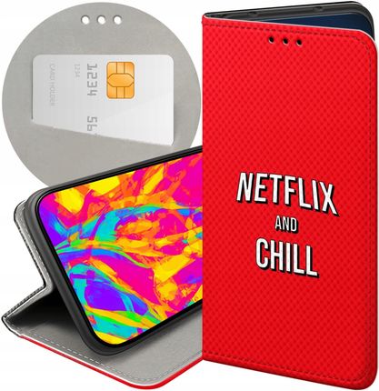 Hello Case Etui Z Klapką Do Huawei Honor X7A Netflix Seriale Filmy Kino Futerał