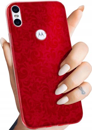 Hello Case Etui Do Motorola One Czerwone Serca Róże