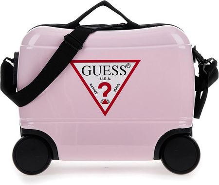 Dziecięca Walizka Guess Trolley Kids H3Gz04Wfgy0-G6K9 – Różowy
