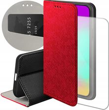 Hello Case Etui Z Klapką Do Iphone 15 Czerwone Serca Róże Futerał