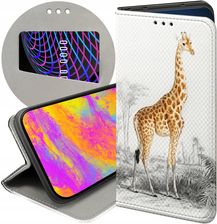 Hello Case Etui Z Klapką Do Iphone 11 Pro Żyrafa Śmieszne Sawanna Futerał Case