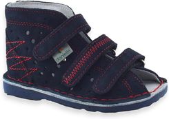 Kapcie profilaktyczne buty korekcyjne dla dzieci Danielki T105/115 Granatowe