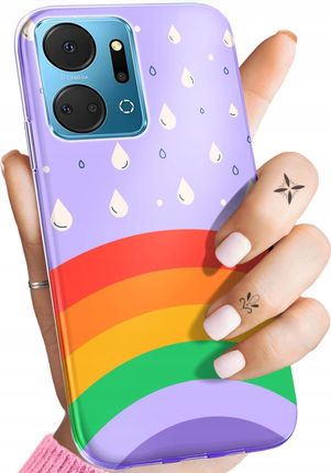 Hello Case Etui Do Huawei Honor X7A Tęcza Rainbow