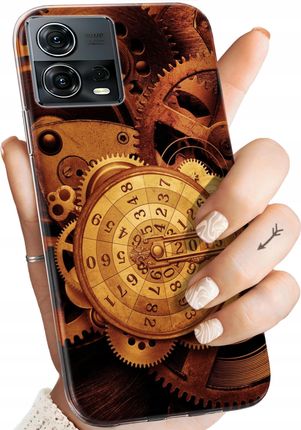 Hello Case Etui Do Motorola Moto S30 Pro 5G Edge 30 Fusion Zegary Czas Obudowa