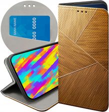 Hello Case Etui Z Klapką Do Iphone 11 Pro Brązowe Drewniane Brown Futerał Case