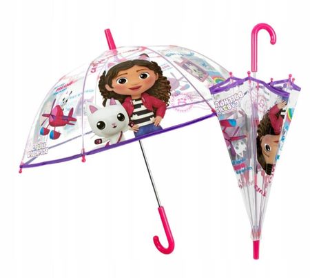 Parasolka Parasol przeciwdeszczowy dziecięcy Koci Domek Gabi Perletti