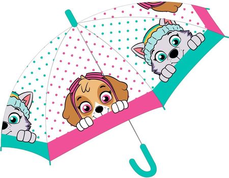 Parasolka dziewczęca parasol Psi Patrol Skye Zielona