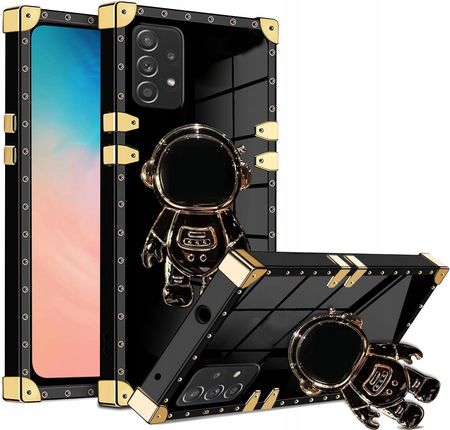 Itel Etui Astronaut 6D Do Samsung A52 A52 5G Podstawka Glamour Case Szkło
