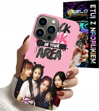 World Case Etui Case Do Iphone 13 Pro Max Blackpink Damskie Kpop Bts Got7