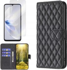 Gsm Hurt Etui Do Oukitel C33 Smart Soft Czar Pokrowiec Obudowa Case Futerał I Szkło