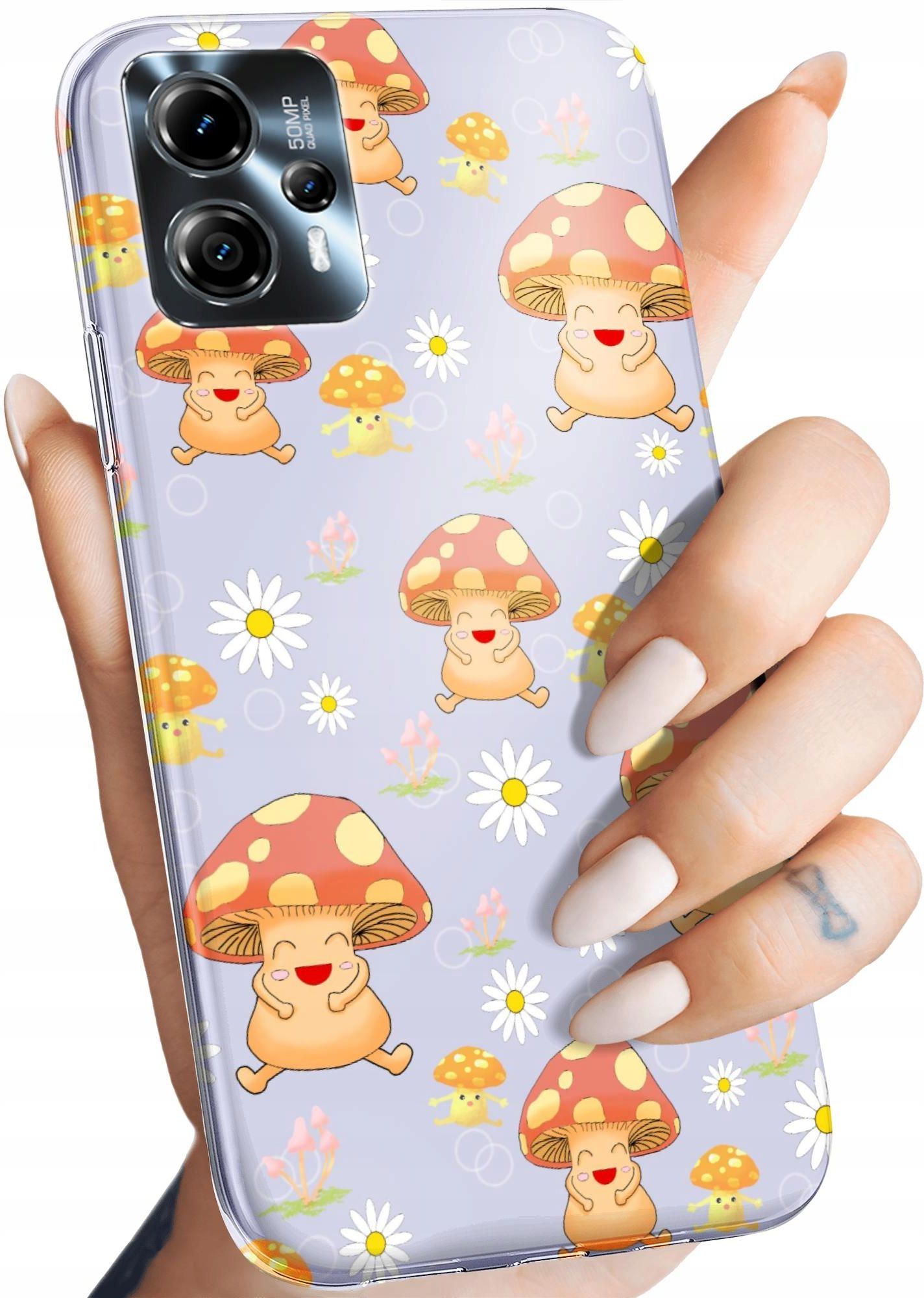 Cover Per Motorola Moto G13/G23 Con Stampa Farfalla Rosa | Custodia In TPU Trasparente Morbida Antigraffio
