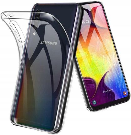 Forcell Bezbarwne Etui Nakładka Na Tył Obudowa Guma Silikon Do Samsung Galaxy A70