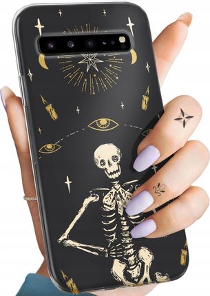 Hello Case Etui Do Samsung Galaxy S10 5G Czaszka Szkielety Memento Mori Gotyk