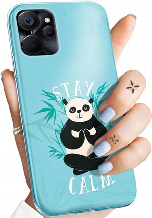 Hello Case Etui Do Realme 9I Oppo A96 4G Panda Bambus Pandy