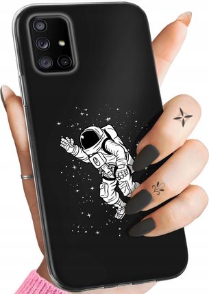 Hello Case Etui Do Samsung Galaxy A71 5G Astronauta Kosmonauta Rakieta Obudowa