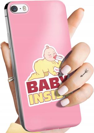 Hello Case Etui Do Iphone 5 5S Se Ciążowe Pregnant Baby Shower Obudowa Case