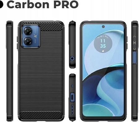 Techprotect Tech Protect Carbon Pro Moto G84 5G Black