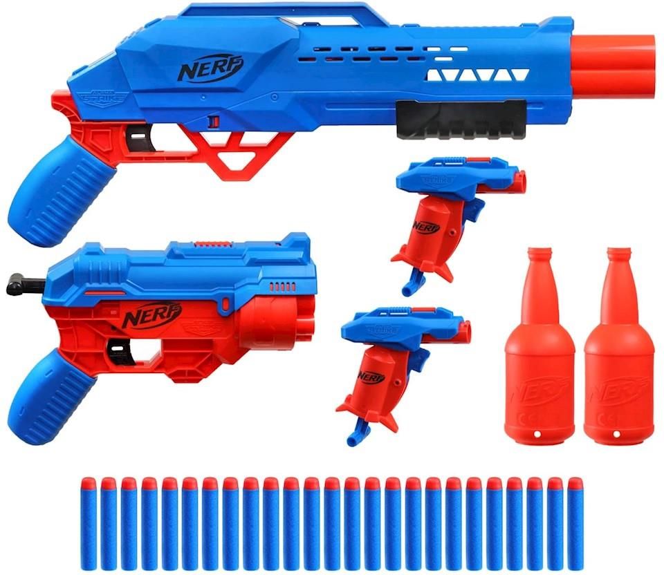 Hasbro Nerf Alpha Strike Mission Ops Set 4 Wyrzutnie I Dodataki F2555 ...