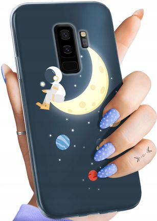 Hello Case Etui Do Samsung Galaxy S9 Plus Księżyc Gwiazdy Kosmos Planety Obudowa