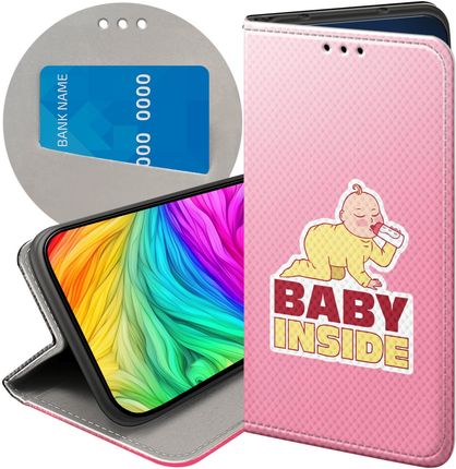 Hello Case Etui Z Klapką Do Samsung Galaxy J7 2016 Ciążowe Pregnant Baby Shower
