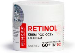 Zdjęcie MINCER Retinol Krem pod oczy 60+ 15ml - Rawa Mazowiecka