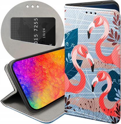 Hello Case Etui Z Klapką Do Samsung Galaxy A32 5G Flaming Flamingi Ptaki Case