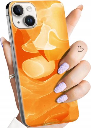 Hello Case Etui Do Iphone 14 Plus Pomarańczowe Pomarańcze Orange Obudowa Case