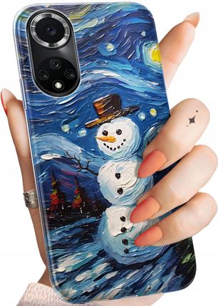 Hello Case Etui Do Huawei Nova 9 Honor 50 Bałwan Zima Śnieg Obudowa Pokrowiec